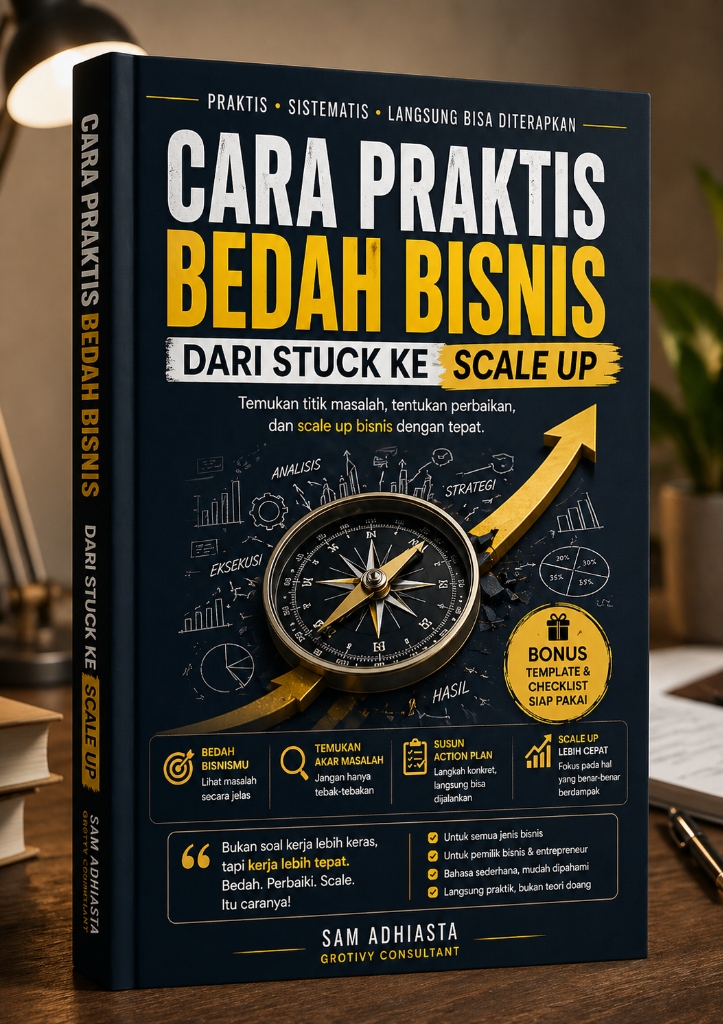 Ebook Cara Praktis Bedah Bisnis - Dari Stuck ke Scale Up